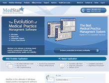 Tablet Screenshot of medstarsoft.com
